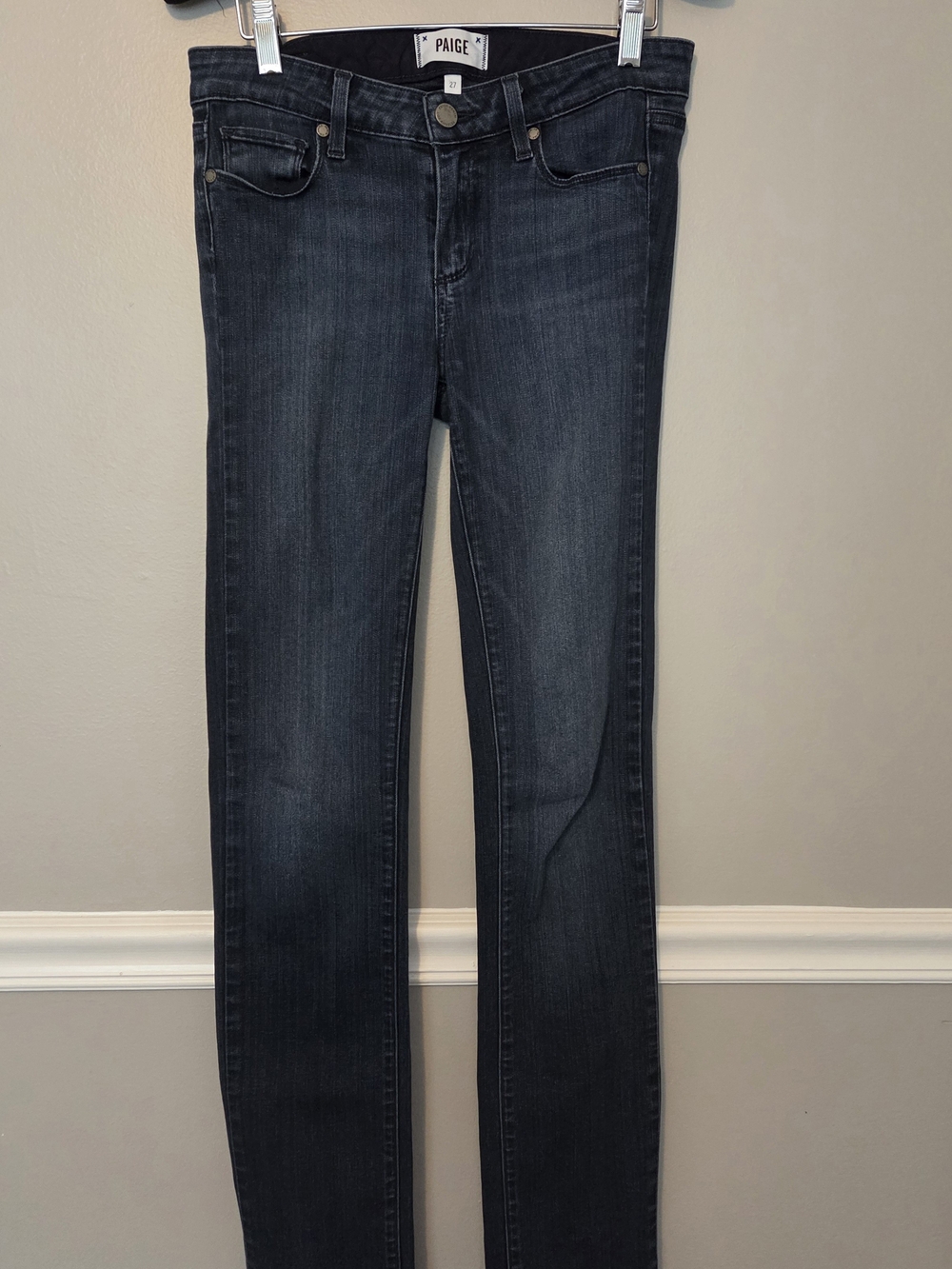 PAIGE Women's Dark Indigo Skinny Jeans